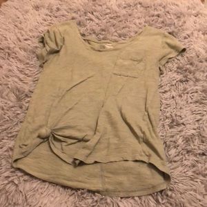 Olive green T-shirt!